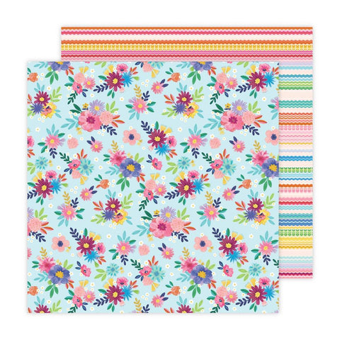 Blooming Wild - Paige Evans - Double-Sided Cardstock 12"X12" - Paper 7