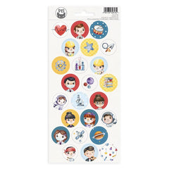 You Can Be - P13 - Cardstock Stickers 4"X9" (8182)