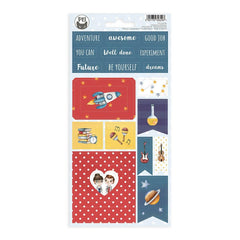 You Can Be - P13 - Chipboard Stickers 4"X8" (8298)