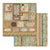 Klimt - Stamperia - Double-Sided Cardstock 12"X12" - Quotes & Labels (837)