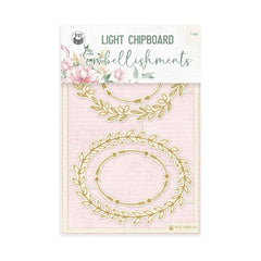 Let Your Creativity Bloom - P13 - Chipboard Embellishments 4"X6" - #04, 4/Pkg (8694)