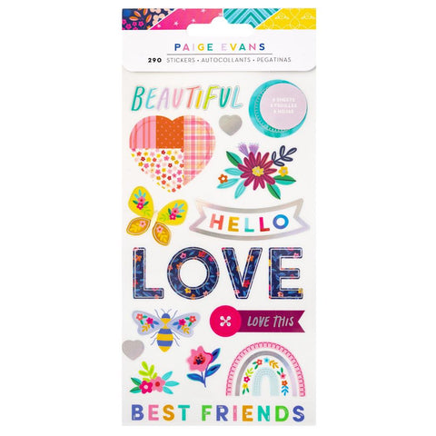 Blooming Wild - Paige Evans - Sticker Book (4374)