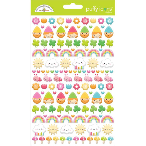 Over the Rainbow - Doodlebug - Puffy Stickers (9687)