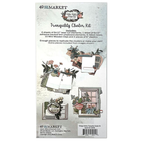 Vintage Artistry Tranquility - 49 & Market - Cluster Kit (9708)