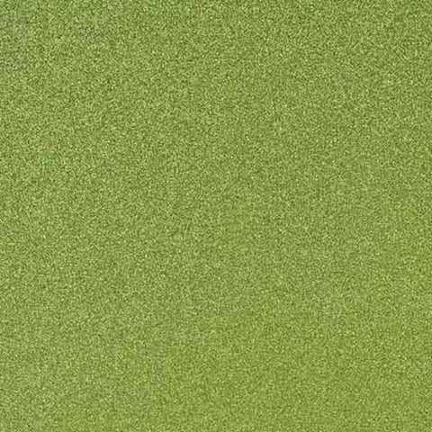 American Crafts - 12"x12" Glitter Cardstock - Citron (4273)