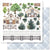 Helen's Homestead - Paper Rose - Double-sided Patterned Paper 12"x12" - Paper A
