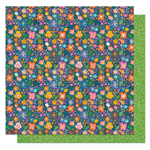 Oh What a Beautiful Day - PhotoPlay - 12"X12" Double-sided Patterned Paper - Always Blooming