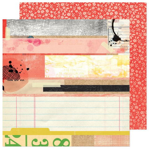Print Shop (not in paper pad) - Vicki Boutin - Double-Sided Cardstock 12"X12" - Assemble