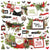 Simple Vintage Christmas Lodge - Simple Stories - Cardstock Stickers 12"X12" - Banner