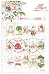 Farm Sweet Farm - P13 - Double-Sided Cardstock Die-Cuts - Banner (9967)