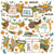 Simple Vintage Country Harvest - Simple Stories - Cardstock Stickers 12"X12" - Banner