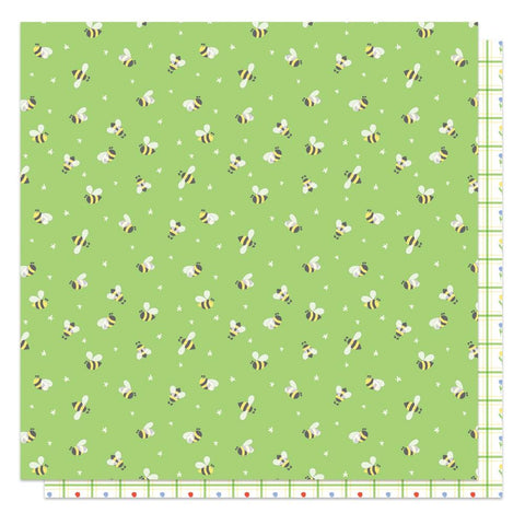 Showers & Flowers - PhotoPlay - Double-Sided Cardstock 12"X12" - Bee Pollen