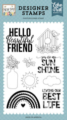 New Day - Echo Park - Clear Stamp - Best Life