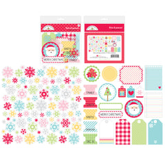 Candy Cane Lane - Doodlebug - Ephemera Pack - Bits & Pieces