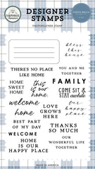 Farmhouse Summer - Carta Bella - Clear Stamp - Bless This House