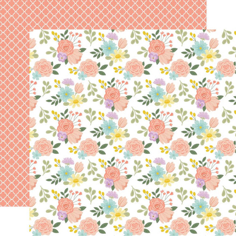 It's Spring Time - Echo Park - Double-Sided Cardstock 12"X12" - Blissful Branches