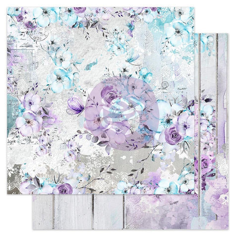 Aquarelle Dreams - Prima Marketing - Double-Sided Cardstock 12"X12" - Bloom & Blossom