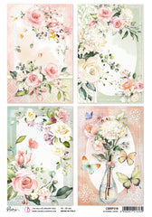 Blooming - Ciao Bella - A4 Piuma Rice Paper - Blooming Card (4100)