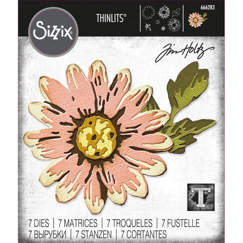 Sizzix/Tim Holtz  - Thinlits Dies 7/Pkg - Blossom (4987)