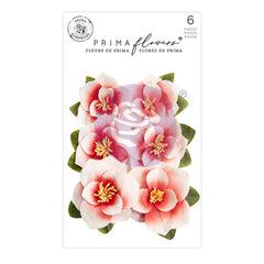 Magnolia Rouge - Prima Marketing - Mulberry Paper Flowers - Blushing Florals (9639)