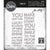 Sizzix/Tim Holtz  - Thinlits Dies #27/pkg - Bold Text (0187)