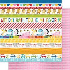 Tiny Tots 2.0 - Bella Blvd - Double-Sided Cardstock 12"X12" - Borders