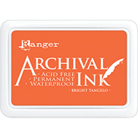 Ranger Archival Ink Pad #0 - Bright Tangelo