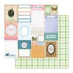 Brighton - BoBunny - Double-Sided Cardstock 12"X12" - Brighton