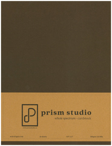 Prism Studio - Whole Spectrum Heavyweight Cardstock 8.5"x11" (10 Sheets)  - Bulrush