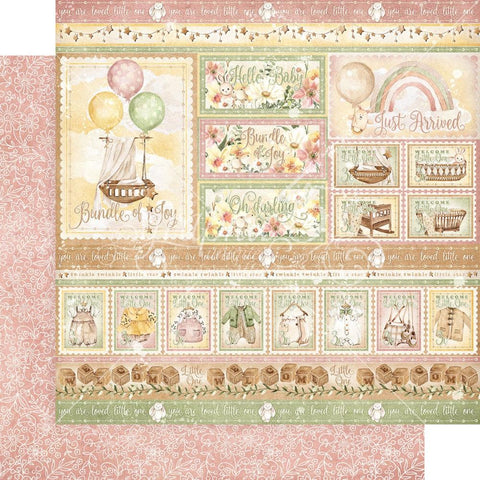 Little One - Graphic45 - Double-Sided Cardstock 12"X12" - Bundle Of Joy