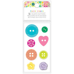 Splendid - Paige Evans - Stickers 16/Pkg - Buttons