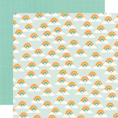 Full Bloom - Simple Stories - Double-Sided Cardstock 12"X12" - Chasing Rainbows
