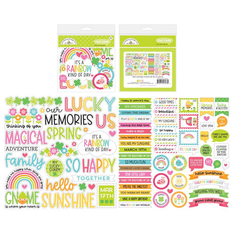 Over the Rainbow - Doodlebug - Odds & Ends Die-Cuts - Chit Chat (9762)
