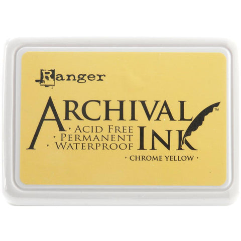 Ranger Archival Ink Pad #0 - Chrome Yellow