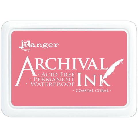 Ranger Archival Ink Pad #0 - Coastal Coral