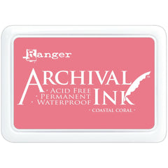 Ranger Archival Ink Pad #0 - Coastal Coral