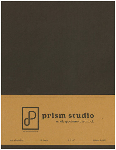 Prism Studio - Whole Spectrum Heavyweight Cardstock 8.5"x11" (10 Sheets)  - Coconut