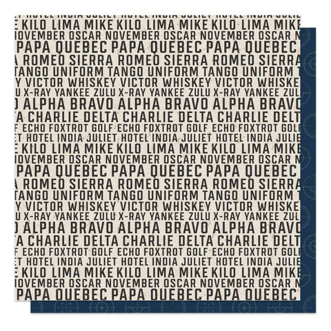 The Brave - PhotoPlay - Double-Sided Cardstock 12"X12" -  Code Talk