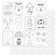 Little One - Photo Play - Double-Sided Cardstock 12"X12" - Color Me