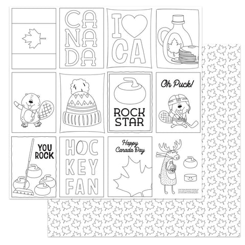O Canada 2  - Photo Play - Double-Sided Cardstock 12"X12" -  Color Me
