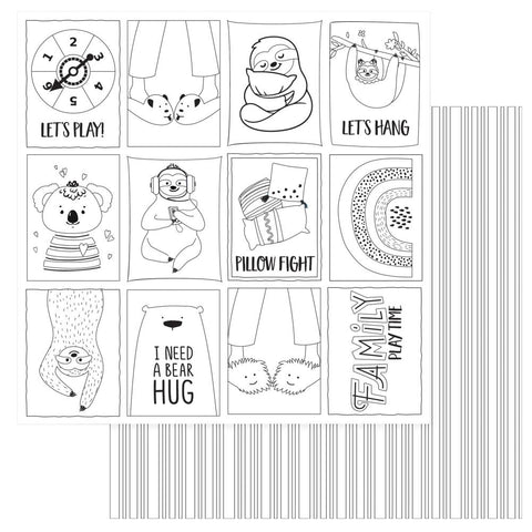 We Can Just Stay Home - Photo Play -  Double-Sided Cardstock 12"X12" - Color Me