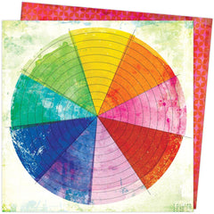 Color Study - Vicki Boutin - Double-Sided Cardstock 12"X12" - Color Wheel