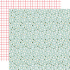 Flora No. 5 - Carta Bella - Double-Sided Cardstock 12"X12" - Cool Stems