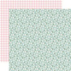 Flora No. 5 - Carta Bella - Double-Sided Cardstock 12"X12" - Cool Stems