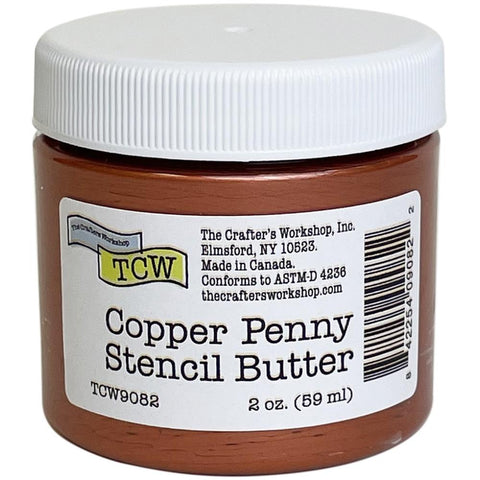 The Crafter's Workshop - Stencil Butter 2oz -  Copper Penny