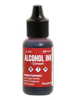 Tim Holtz Alcohol Ink .5oz - Crimson