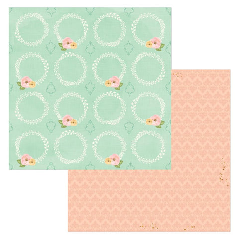 Willow & Sage - BoBunny - Double-Sided Cardstock 12"X12" - Cultivate