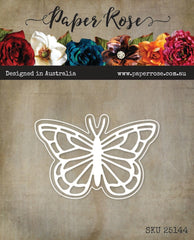 Paper Rose - Die  - Dainty Butterfly Large (9988)