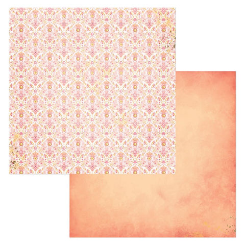 Willow & Sage - BoBunny - Double-Sided Cardstock 12"X12" - Damask