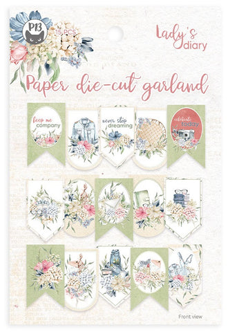 Lady's Diary - P13 - Die-Cut Garland